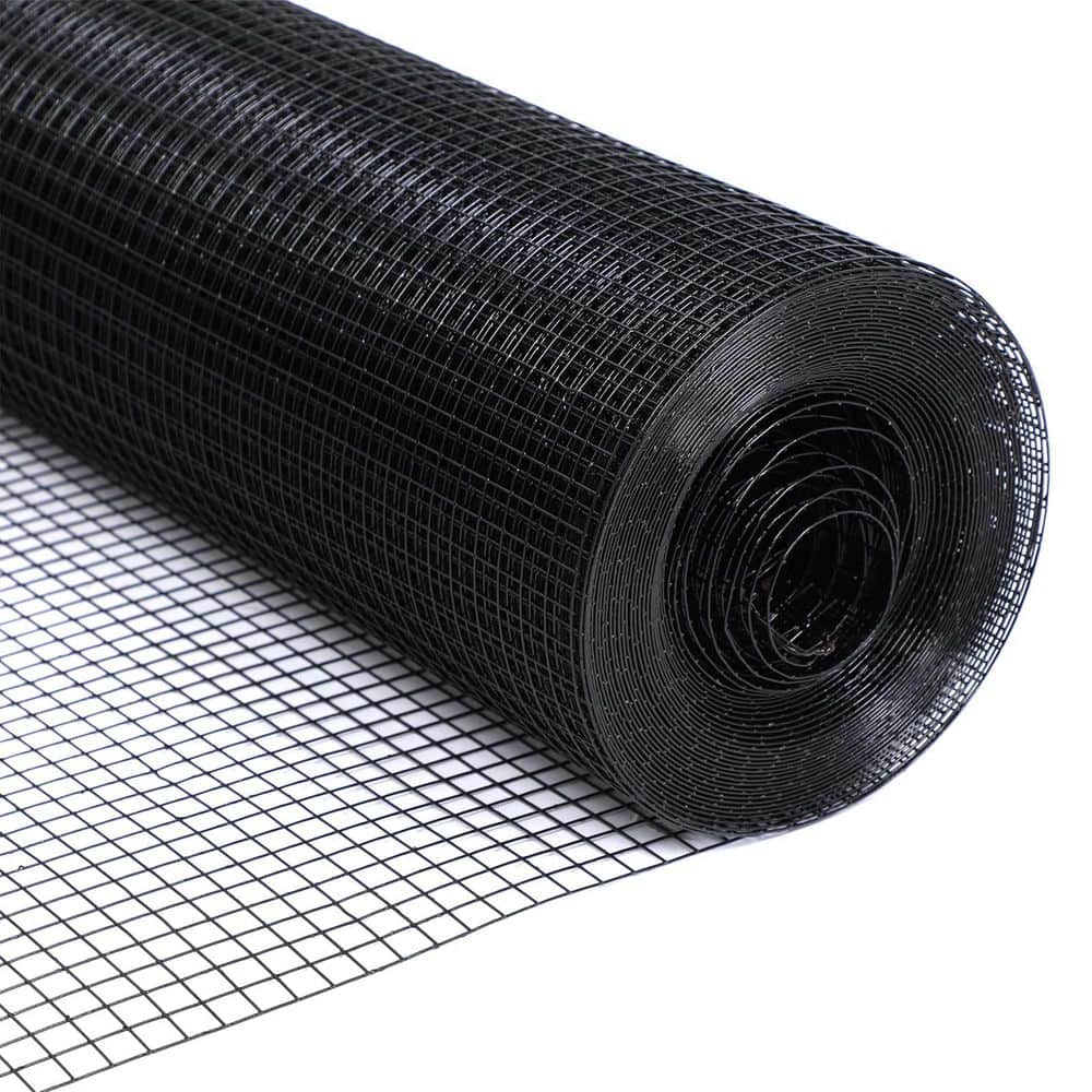 36 in. x 50 ft. 19-Gauge Black Vinyl Coated Metal Wire Mesh, Precision Welding price history on PriceWatchPro