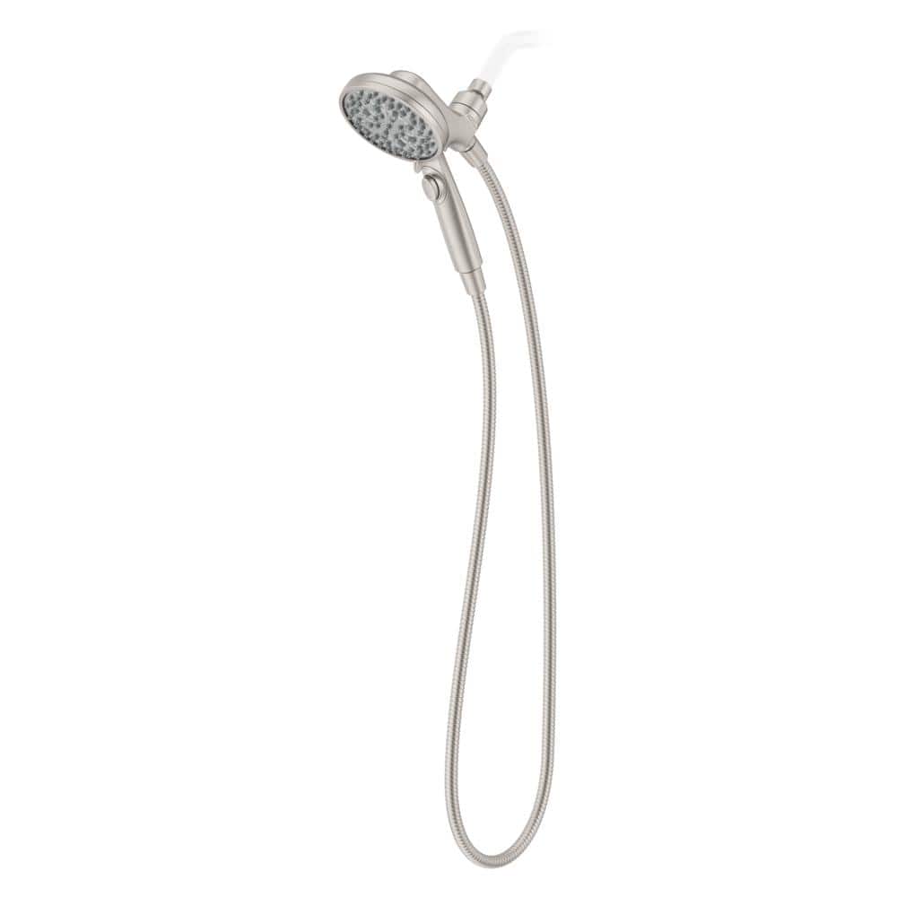 Spot Defense Brushed Nickel Handheld Shower Head with 6-Spray Settings