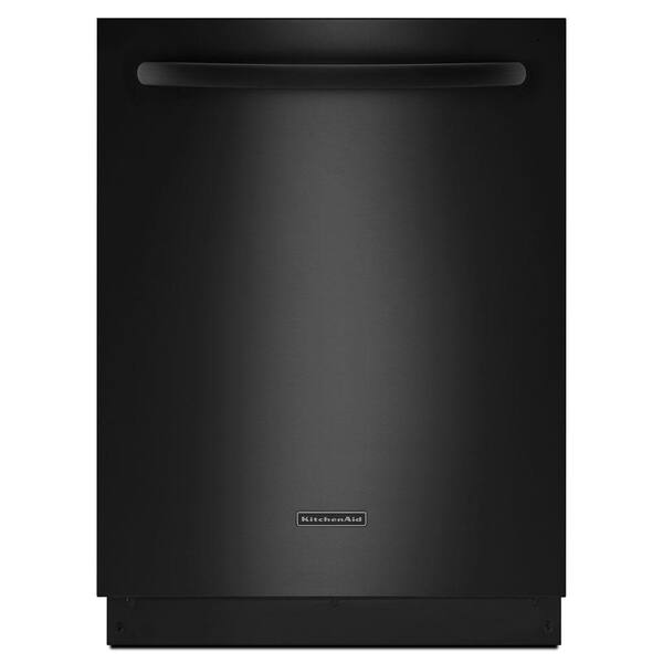 KitchenAid Architect Series II Top Control Dishwasher in Black with Stainless Steel Tub, ProWash Cycle, 46 dBA