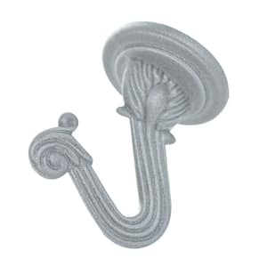 30 lb. Satin Nickel Swag Hook (2-Pack)