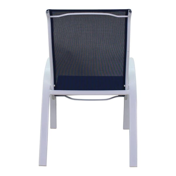 White sling online chair