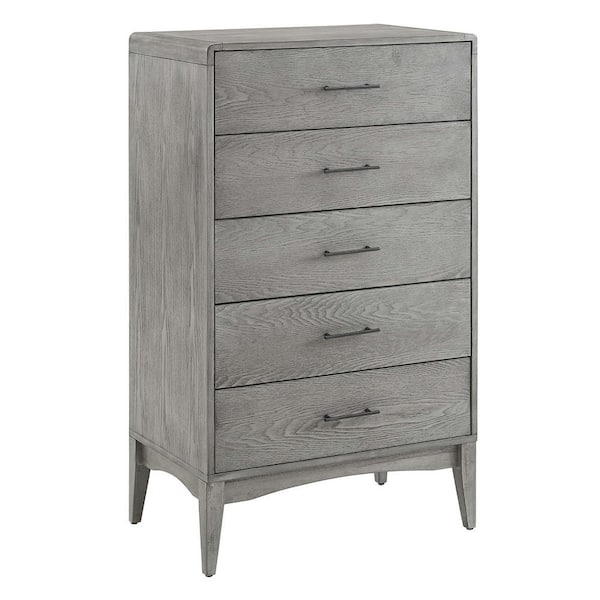 MODWAY Modway Georgia 25in. Gray Wood Chest