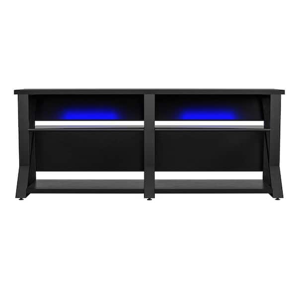 Xtreme Gaming Console & TV Stand with LED Light Kit for TVs up to