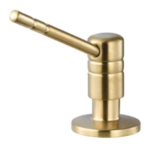Endura II Counter-Mounted Soap Dispenser in Brushed Brass