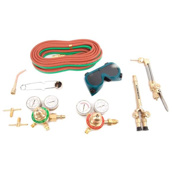 Gas Welding and Cutting KitVictor Type 250 System Oxygen Torch Set Regulator