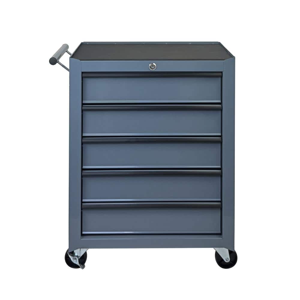 "Heavy Duty Rolling Tool Chest with 5 Drawers, 20"" Metal Storage Cabinet for Tools, GREEN" price history on PriceWatchPro