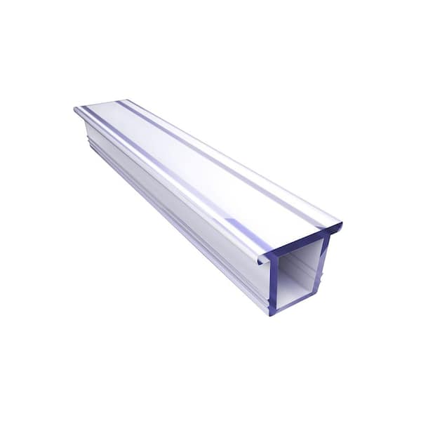 30-3/8 in. L Translucent Vinyl Insert for 3/8 in. Glass Shower Door