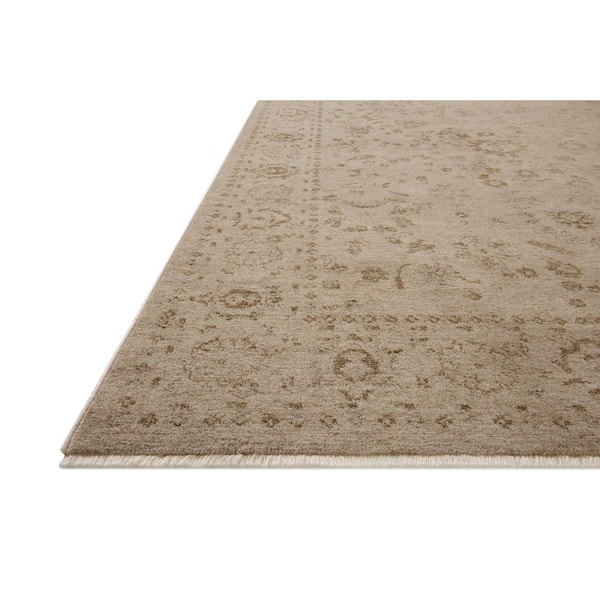 Haywood Sand / Natural 2 ft. 7 in. x 8 ft. Traditional Runner Rug