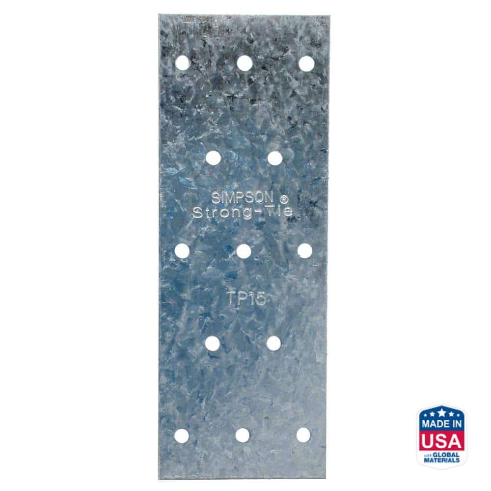 UPC 044315831003 product image for TP 1-13/16 in. x 5 in. 20-Gauge Galvanized Tie Plate | upcitemdb.com