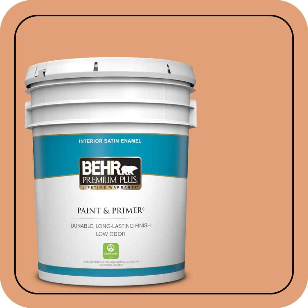 5 gal. #M220-5 Roasted Seeds Satin Enamel Low Odor Interior Paint & Primer price history on PriceWatchPro