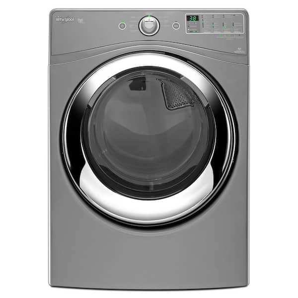 Whirlpool Duet 7.4 cu. ft. Electric Dryer with Steam in Chrome Shadow-DISCONTINUED