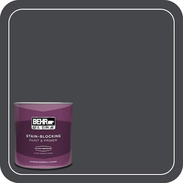 BEHR ULTRA 1 qt. #PPU26-23A Dark Secret Extra Durable Eggshell Enamel Interior Paint & Primer
