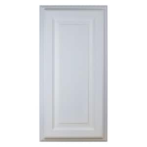 Bloomfield 15.5 in. W x 19.5 in. H x 3.5 D White Enamel Solid Wood Recessed Medicine Cabinet without Mirror