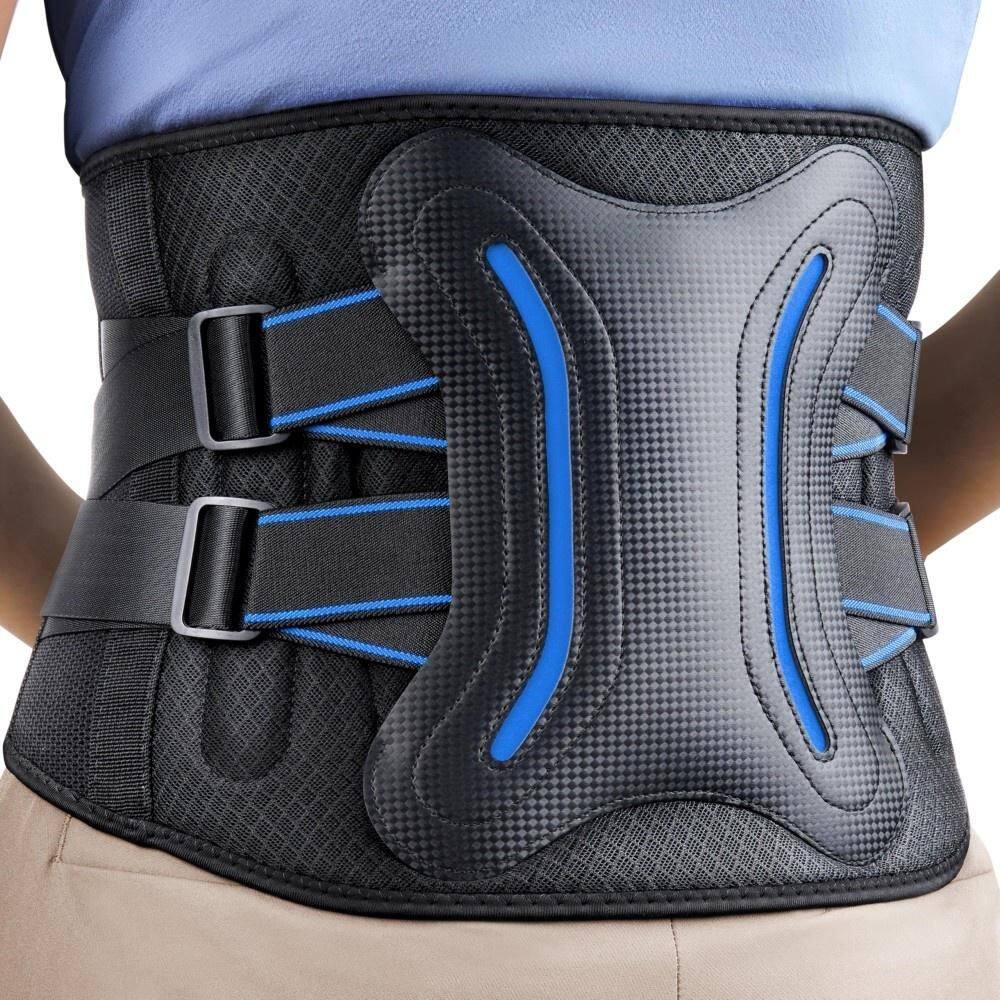 Adjustable Lumbar Support Belt, Lower Back Brace with Reinforced Stays, Medical Supply for Back Pain Scoliosis, XX-Large price history on PriceWatchPro