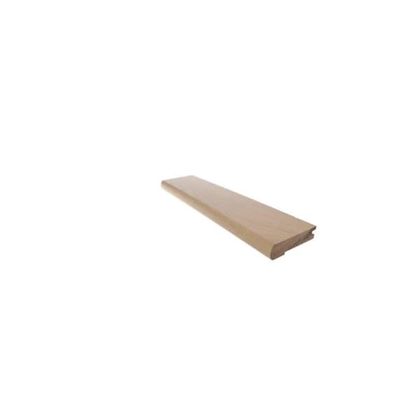 Stair Nose Oak Quinn. 75 in. T x 2.75 in. W x 78 in. L Matte Solid Hardwood Trim