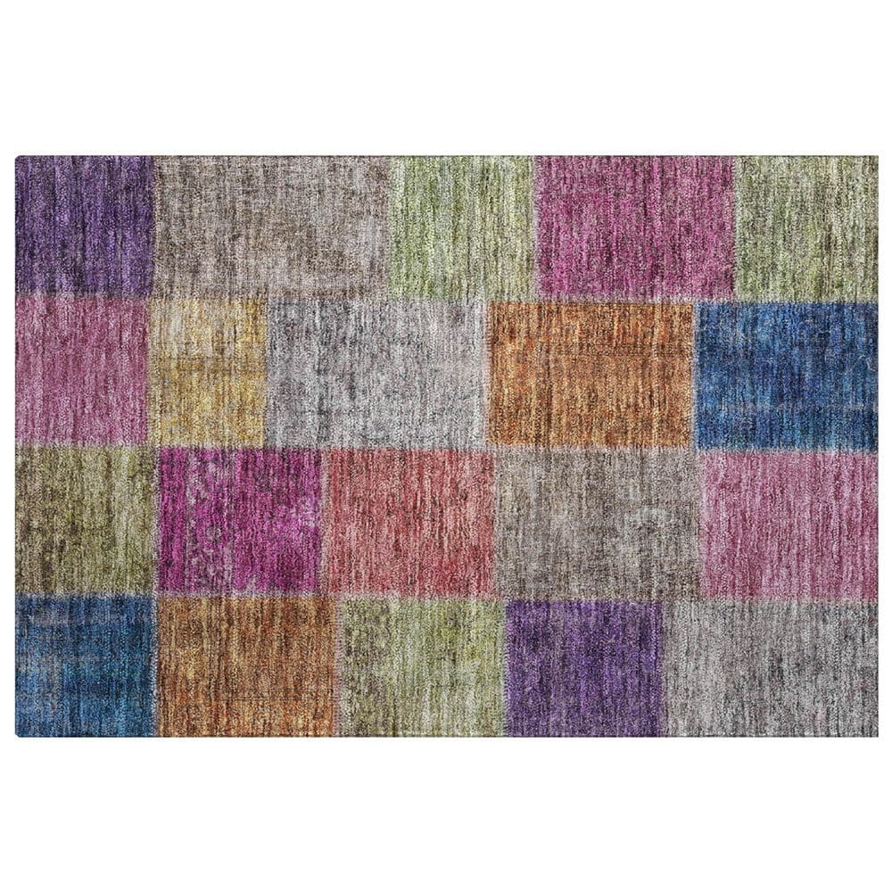 Dream Shag Premium Machine Washable Abstract ADS663 Copper 2 ft. x 3 ft. Accent Rug price history on PriceWatchPro