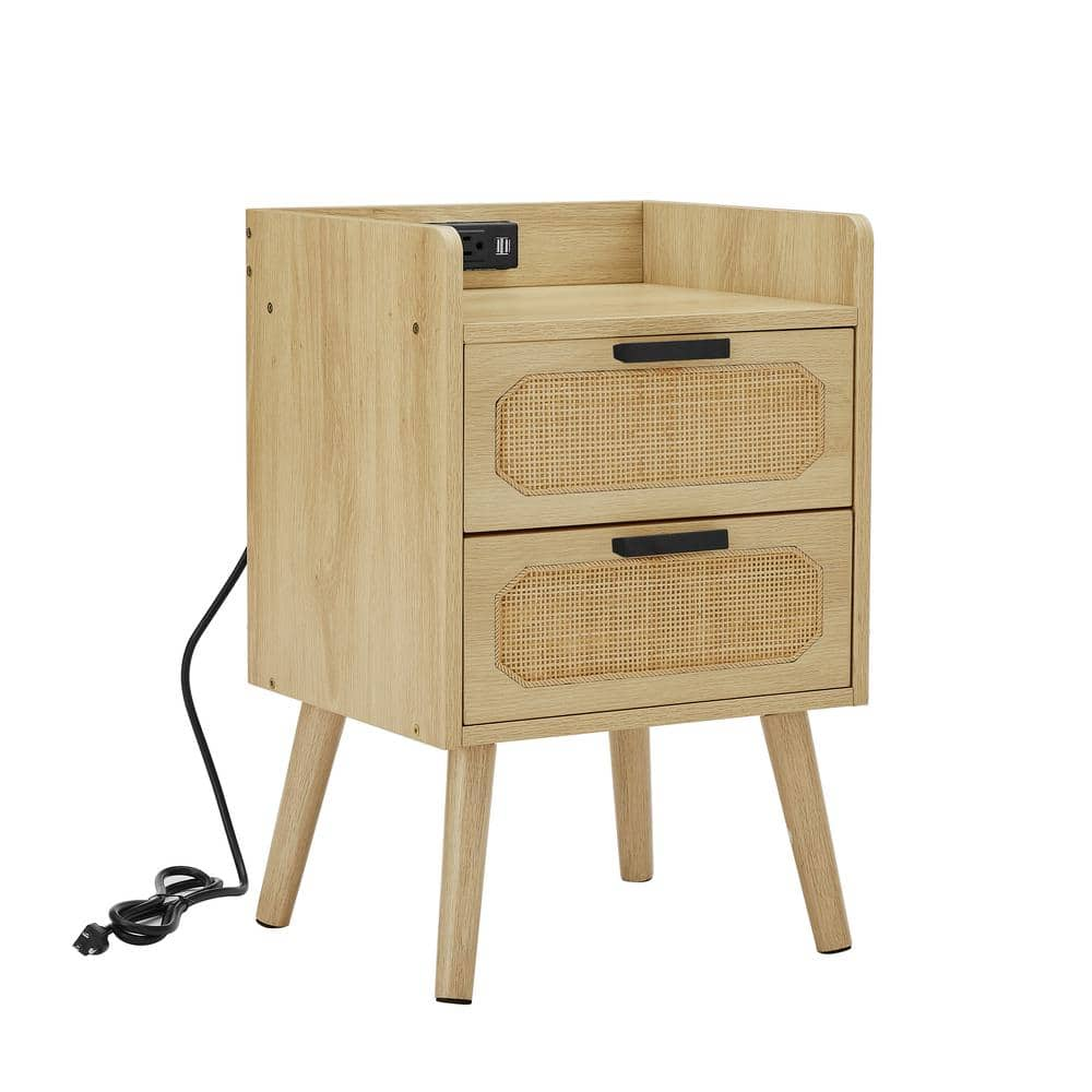 Rattan Nightstand – Bed Threads