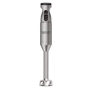 Smart Stick 2 Speed Silver Immersion Blender with 300-Watt Motor and Improved Blade Guards