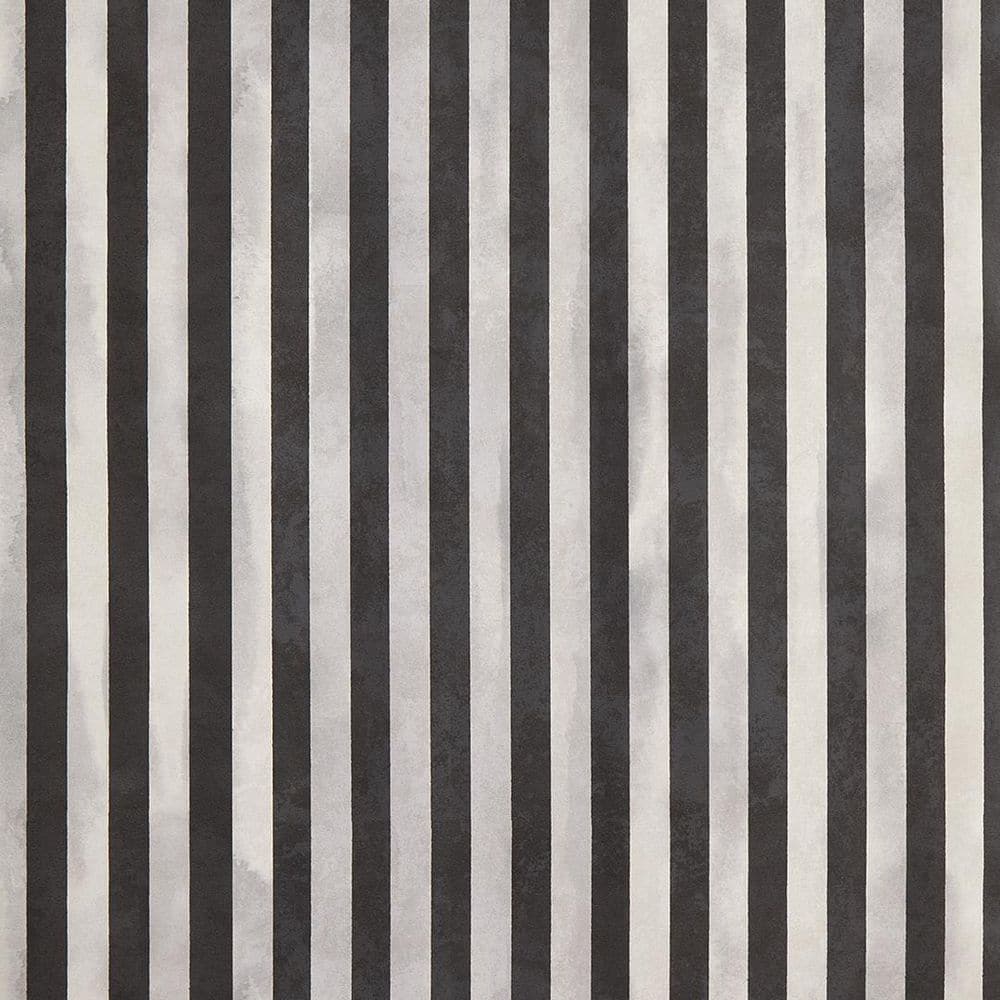 Tempaper Jeremiah Brent Slate Grey and Cream Timeless Ticking