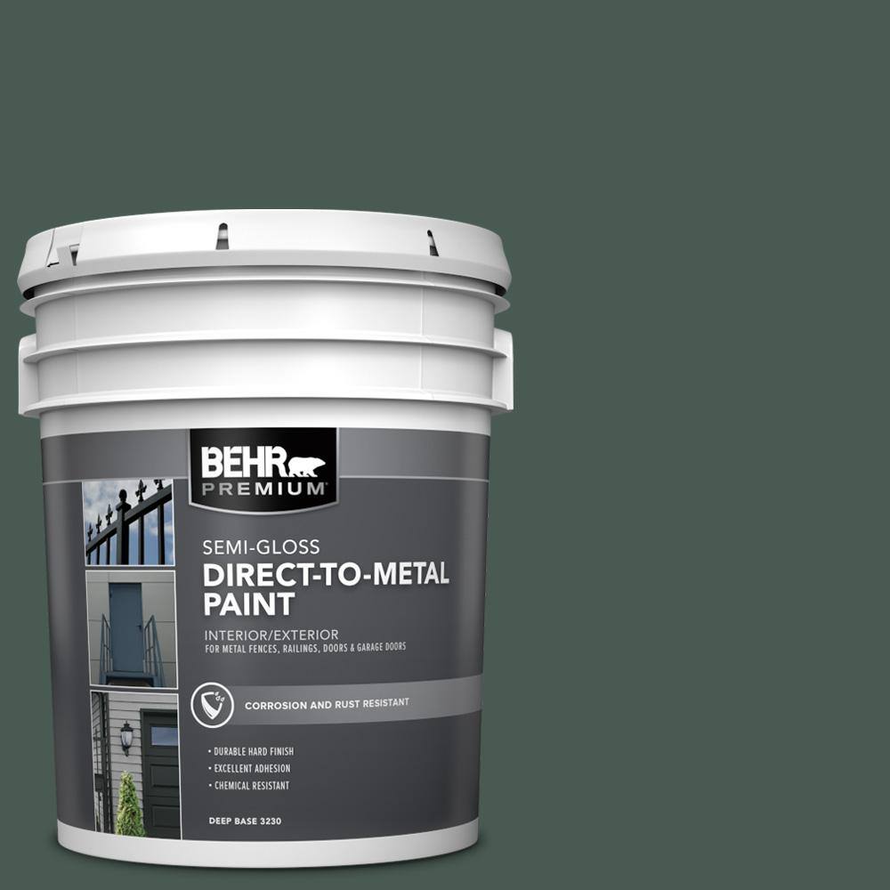 BEHR PREMIUM 5 gal. S4207 Secluded Woods SemiGloss Direct to Metal