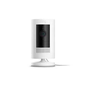 Refurbished Stick Up Camera Plug-In Indoor/Outdoor Standard Security Camera, White