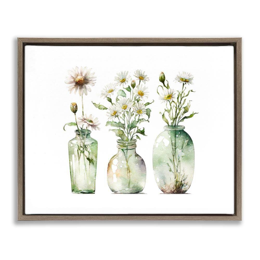 Delicate Glass Vases by Svetlana Aleynikova Brown Floater Frame Nature Graphic Art Print 25 in. x 31 in. price history on PriceWatchPro