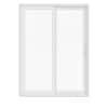 JELD-WEN 72 in. x 96 in. V-4500 White Vinyl Right-Hand Full Lite ...