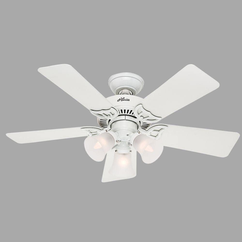 Indoor White Ceiling Fan 51010