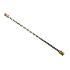 Max. 5,000 PSI 18 in. Zinc Plated Lance with QC fitting