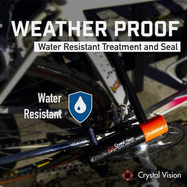 crystal vision bike lock