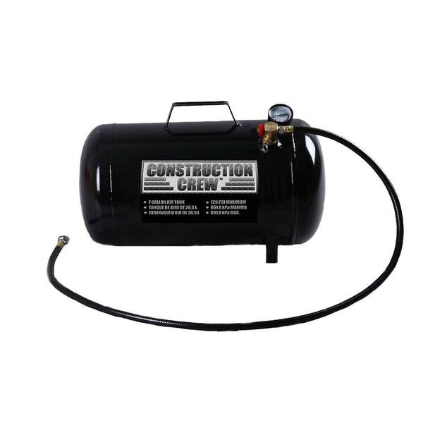 Unbranded Construction Crew 7-Gal. Portable Air Tank-DISCONTINUED