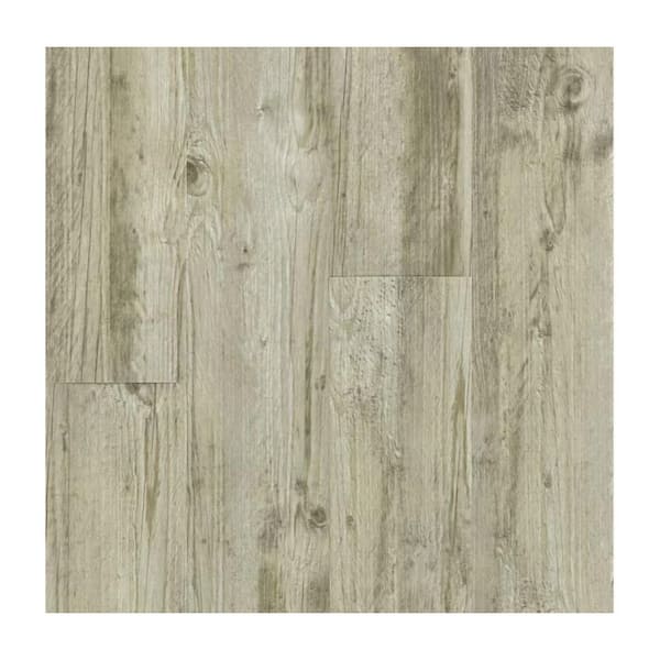 Take Home Sample-ProMark Distressed Driftwood Waterproof Glue Down Luxury Vinyl Plank Flooring
