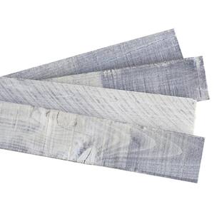 1/2 in. x 4 in. x 4 ft. Poplar Weathered Board (8-Pack)