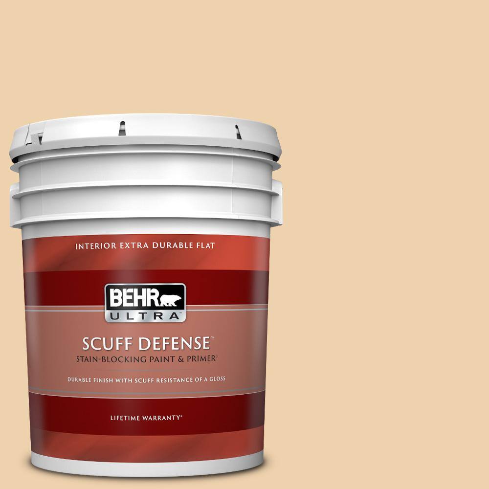 BEHR ULTRA 5 gal. 300E2 Calm Air Extra Durable Flat Interior Paint
