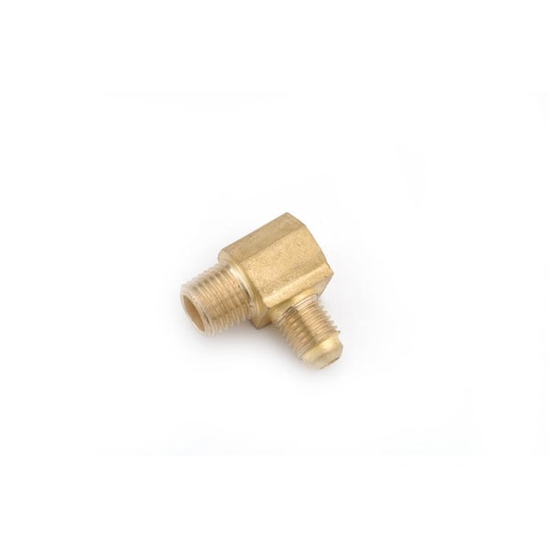 1/2 in. Flare x 1/2 in. MIP Brass Elbow (10-Bag)