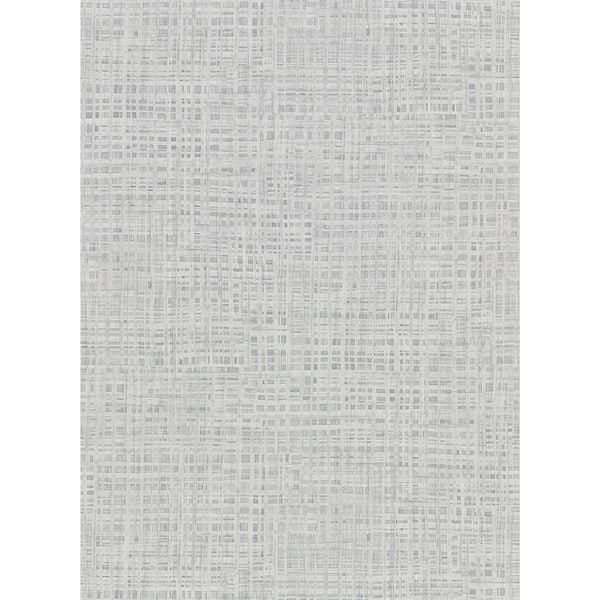 Montgomery Grey Faux Grasscloth Vinyl Strippable Roll (Covers 60.8 sq. ft.)