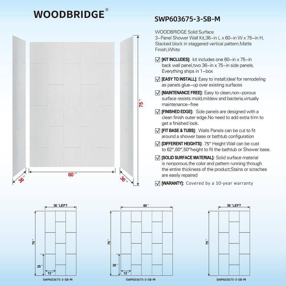 60'' Black and Brushed Nickel Rectangular Shower Stall