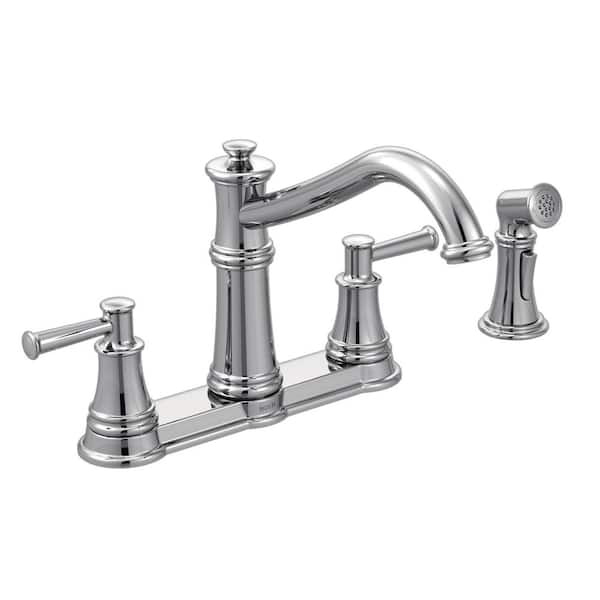 Belfield 2 Handle Standard Kitchen Faucet in Chrome