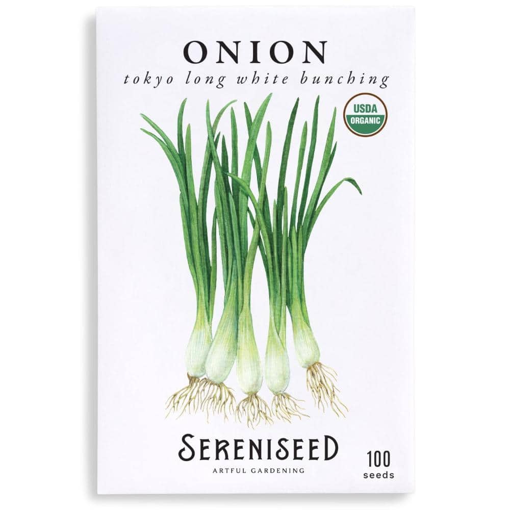 Organic Tokyo Long White Bunching Onion Seed Packet (100 Seeds) price history on PriceWatchPro