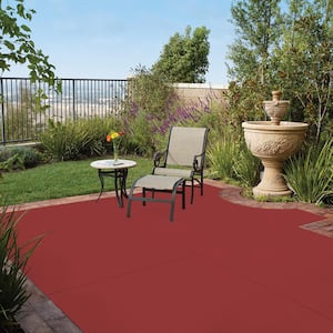 1 gal. #PFC-03 Red Baron Solid Color Flat Interior/Exterior Concrete Stain