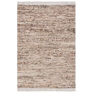 Natura Brown/Ivory 3 ft. x 5 ft. Braided Area Rug