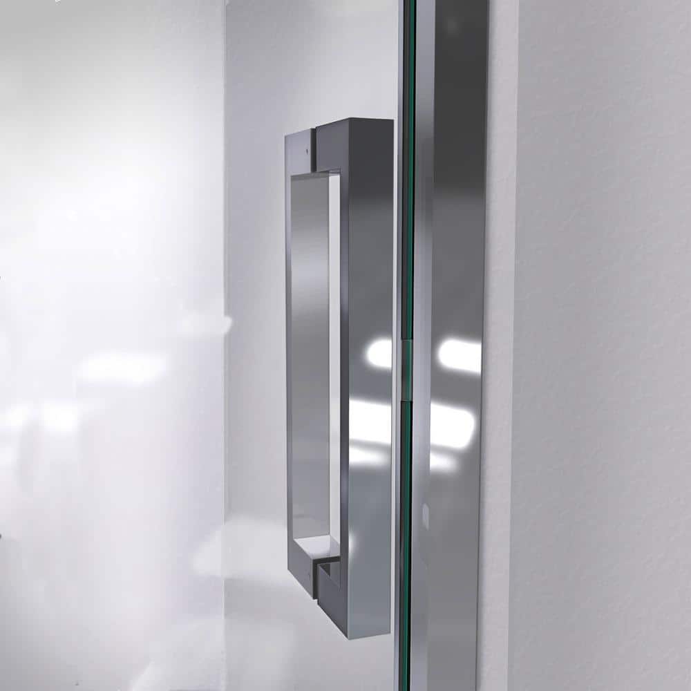 Mirage-Z 44-60'' Frameless Clear Glass Sliding Shower Door