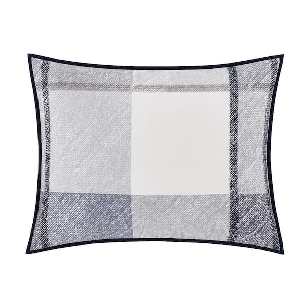 Unbranded Louis Indigo Cotton Standard Sham