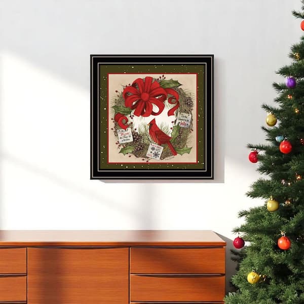 Piece Framed Graphic Print Landscape and Nature 14.00 in. x 14.00 in.