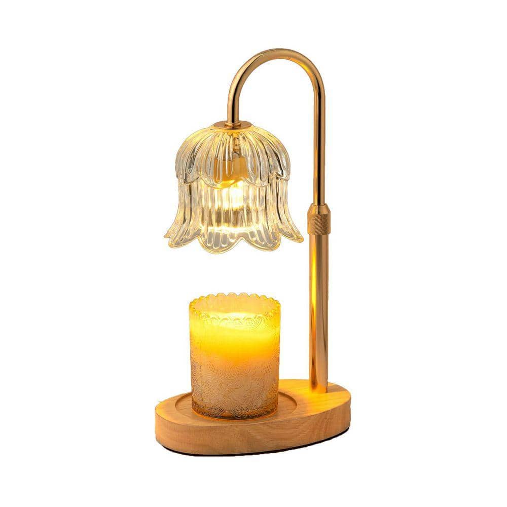 Multi-Colored Adjustable Height and Brightness Candle Warmer Lamp