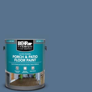 1 gal. #PPU14-01 Arrowhead Lake Gloss Enamel Interior/Exterior Porch and Patio Floor Paint