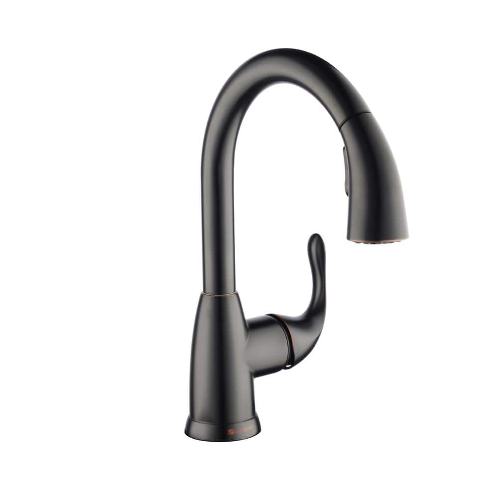 Dylan Bronze Single-Handle Pull-Down Kitchen Faucet