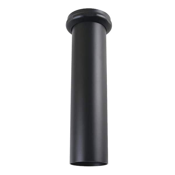 Century Inch Decor P-Trap in Matte Black