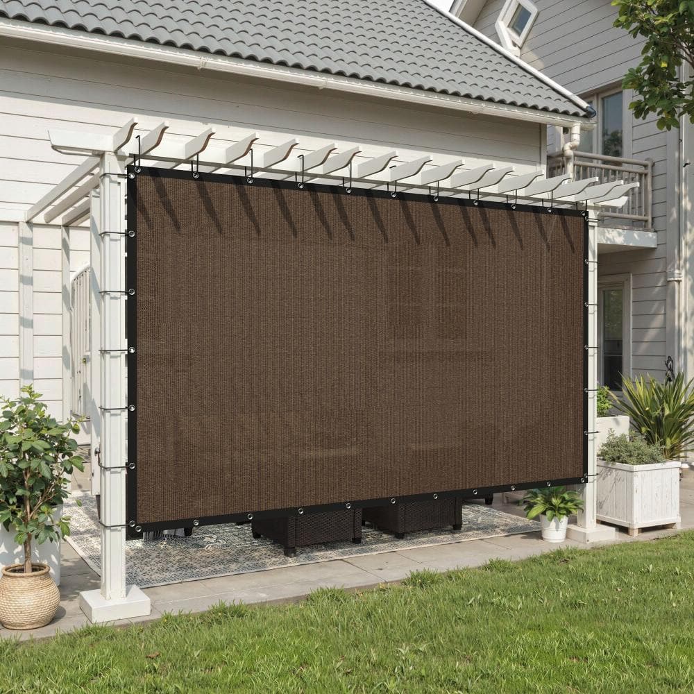20 ft. x 24 ft. Mocha 90% UV Block Outdoor Shade Cloth with Grommets, Sun Shade and Privacy Screen for Patio and Pergola price history on PriceWatchPro