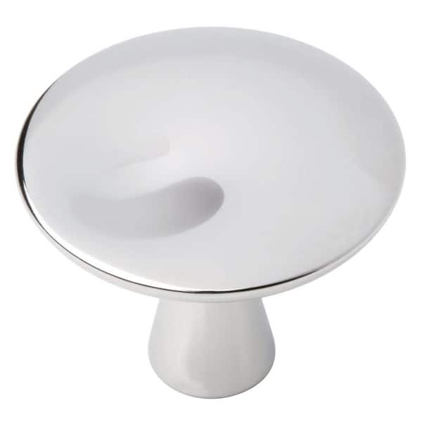 Impression 1-1/4 in. (32mm) Polished Chrome Round Cabinet Knob